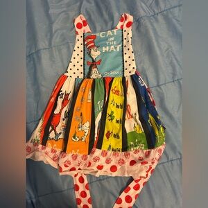 Colorful Dr. Seuss Themed Dress